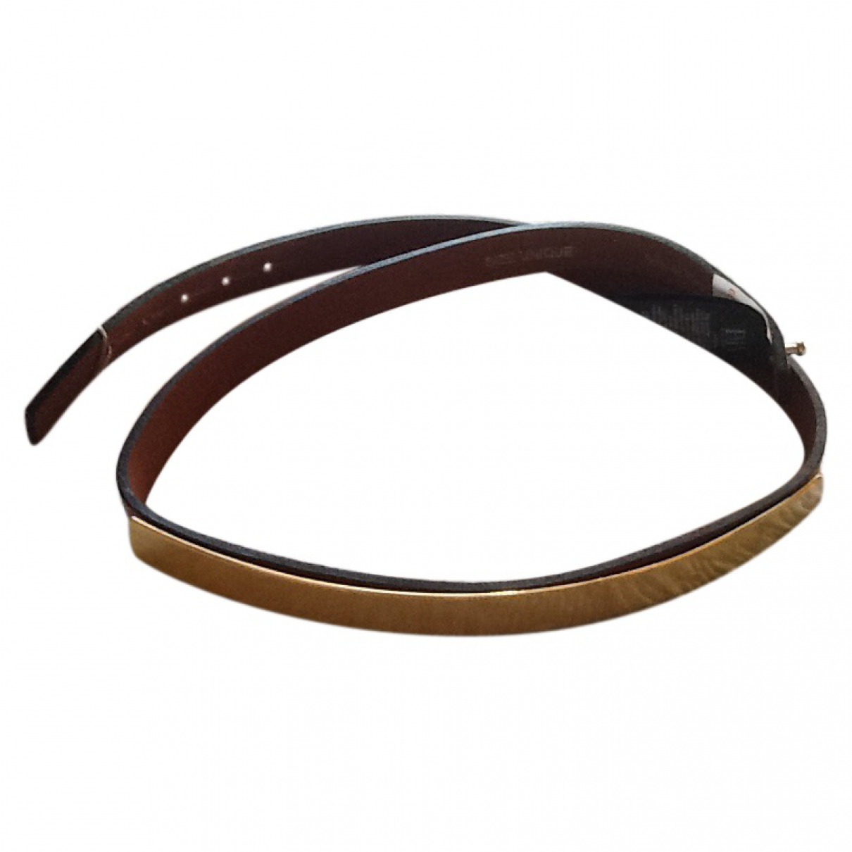 Leather belt Pedro Del Hierro Brown 